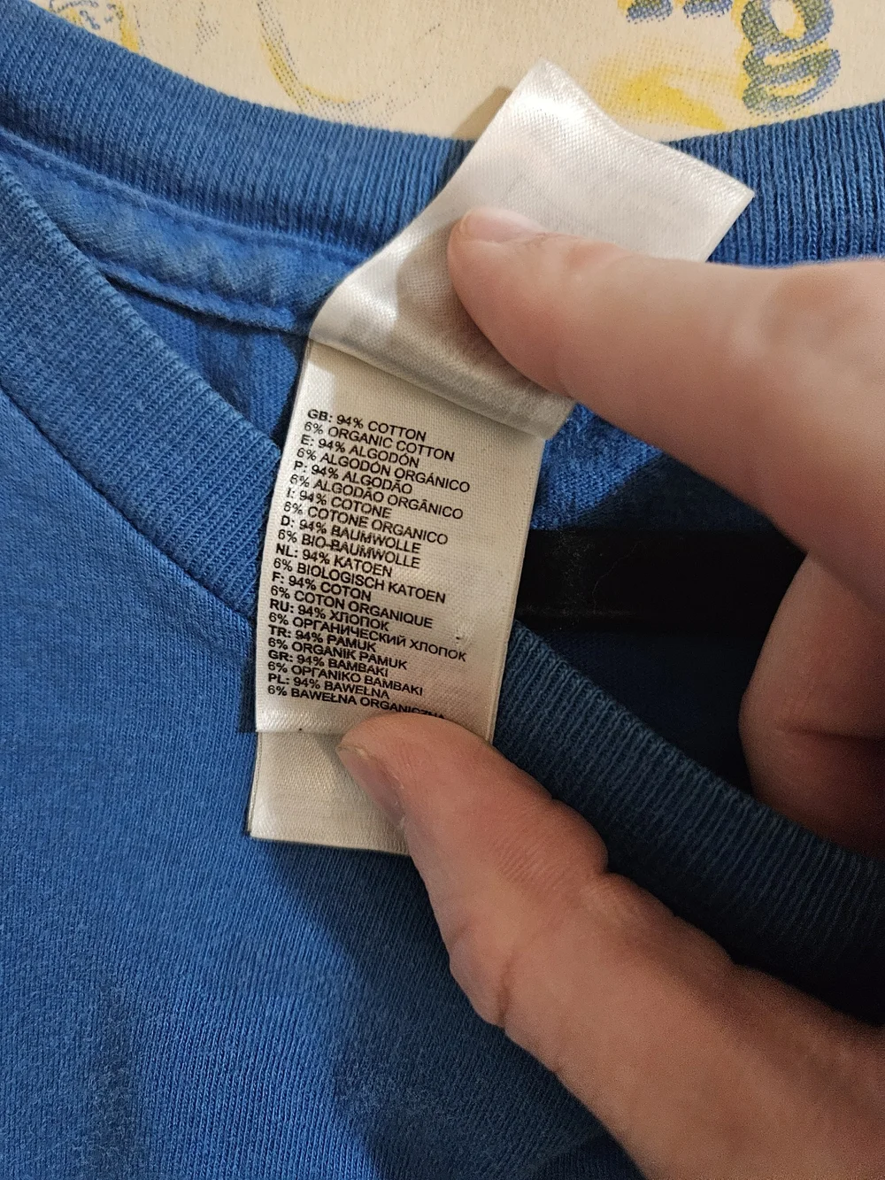 The North Face Men’s Short Sleeve Logo T‑Shirt — Blue